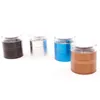 Aluminium Alloy Herb Grinder With Transparent Lip 63mm Diameter Smoking 5 layer 4 Color Free Ship DHL