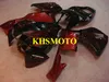 ホンダCBR600RR CBR 600RR F5 2005 2006 05 06 CBR600RR ABSレッドフレームブラックフェアリングセット+ギフトHQ11