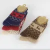 Frauen Weihnachtsgeschenk Socke 5 Stile Winter Kaninchen Wolle Schneeflocke Hirsch Muster Socken Herbst Warme Socken OOA5579