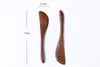 15 * 2,5 cm Posate in legno Coltello da burro in legno Formaggio Striscio Marmellata Pane Torta Coltello Forniture da forno ZA5591