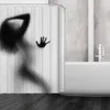 Mode Kreative Sexy Mädchen Und Frauen Schatten Silhouette Bad Duschvorhang Wasserdicht Bad Vorhang Dekoration
