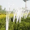 Reed leaves white peacock grass simulation butterfly flower T Taiwan road decoration flower wedding arrangement props