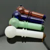 İki tekerlekli renk köpüren boru toptan bonglar yağ brülör boruları su boruları cam boru yağ pistleri sigara içiyor