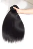 Malaysian Virgin brasileiro do cabelo humano Weave não transformados de seda cor Hetero Natural 3 pacotes com fecho peruana cabelo indiano