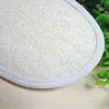 Banho oval de almofada de algodão de algodão (frente) 100% novo loofah