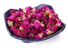 Boutons de rose rouge naturel parfumé pétales de rose fleurs séchées biologiques en gros, qualité alimentaire culinaire