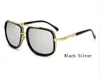 Surdimensionné rétro marque Steampunk lunettes de soleil femmes hommes Hip Hop rose miroir lunettes de soleil Anti UVA lunettes Oculos 1828