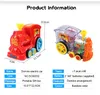 60 pcs Electric Domino's Train Set Rainbow Plaats het Domino Model Duplo Games Educatief speelgoedcarspeelgoed voor kinderen Fridends7671855