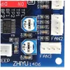 Freeshipping 10st 12V PWM PC CPU-fläkttemperaturstyrningshastighetskontrollmodul Högtemp