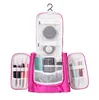 Nieuwe Mode Opknoping Tas Hot Vrouwen Draagbare Cosmetische Stippen Organizer Beauty Make-Up Case Pouch Zip Zakken Gratis verzending