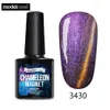 10 ml UV Chameleon Gel Nail 3D Magnetic Cat Eye Soak Off UV Gel Polish Glitter Varnish 12 Färg för Select1958686