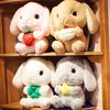 DorimyTrader Kawaii Soft Cartoon Bunny Pluche Speelgoed Mooie Grote Gevulde Animal Konijn Doll Kussen Voor Kinderen Gift Meisje Prsent Dy60048