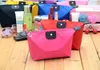 27*12*7 cm Candy color folding cosmetic bags waterproof storage wash bag zipper simple handbag for 10 different colors
