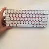 Landas Luxury Mechanical Keyboard för Xiaomi Bakgrundsbelysning för stationär dator Rund tangentbord Tangentbord för laptop tabletter mini