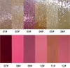 12 colori crema sexy liquido glitter impermeabile e rossetto metallizzato opaco tazza antiscivolo idratante non fuso bellezza trucco labbra lucidalabbra