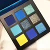 Beauty Glazed 9 Colours Ckseshadow Palette 5styles Shimmer Metal Matte Oko