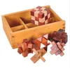 zestawy drewniane puzzle