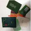 High Quality 2021 Original Boxes Paper Womens Luxury Mens Wristwatch Watch Box Inner Outer Booklet Card Man Lady