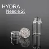 Hydra Needle 20 Pins 마이크로 니들 Derma 스탬프 아쿠아 마이크로 채널 메스 제이프 메소 롤러 골드 바늘 고급 터치 시스템