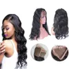 360 Full Lace Frontal Closure With Brazilian Straight Virgin Human Hair Weaves Bundles Top 8A Grade Peruvian Indian Malaysian Camb3219209