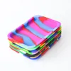 Silicone Rolling Tray Heat-resistant 20.5cm*15cm*1.9cm Tobacco Handroller Cigarette Smoking Accessories Silicone Container Oil Rigs