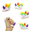 Kids Soft Gift Colorful Kawaii Unicorn Giocattoli Squishy lento aumento Cartoon Doll Cream profumato bambini Decompression giocattoli educativi per i bambini