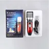 Clipper per capelli ricaricabili per capelli regolabili Kemei per uomo per uomo Capelli BATTERIA CUTTER CUTURA RAZOR KM-730 Vendita calda