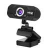 HXSJ S50 Caméra Web USB 720P HD 1MP Caméra d'ordinateur Webcams Microphone insonorisant intégré Résolution dynamique 1280 * 720