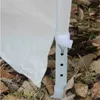 Toptan Beyaz Üç Taraf Su Geçirmez Katlanabilir Çadır Gazebo Açık Güneşlik Kapak Parti Malzemeleri