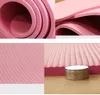 ItStyle 10mm NBR Övning Yoga Mat Extra tjock hög densitet Fitness med bärrem för Pilates Workout6803869