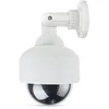 Falso Manequim Câmera cúpula de velocidade À Prova D 'Água Ao Ar Livre Indoor Segurança Vigilância CCTV Camera Flashing LED Vermelho Frete Grátis