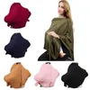 Baby Nursing Covers Multifunctional Soft Stretch Pregnant Breastfeeding Infant Car Seat Stroller Cover Breathable Button Scarf Factory sale