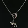 Moda Vintage Gümüş Greyhound Köpek Dachshund Dogcat / Köpek Paw Beagle Charm Kolye Kazak Zinciri Uygun Kolye DIY Takı A67