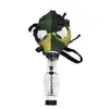 Partito Narghilè Maschera antigas Bong Creativo Acrilico Tubo di fumo Maschera antigas Tubi Acrilico Bong Tabacco Shisha Pipe