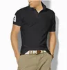 Groothandel 2018 zomer nieuwe senior heren poloshirt mannen korte mouwen casual mode poloshirt mannen effen kleur revers poloshirt