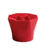 Bowl Microwave Silicone Tool Popcorn Container Bowl Geometric Shape Popcorn Bucket Western Style Bucket Directly Heated Tools