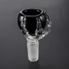 Partihandel Dragon Claw Glass Bowl Herb Holder Röker tillbehör med 14 mm 19 mm manlig fog för bongs vattenledningar