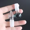 10 Stile Option Rauchpfeifen Bunter Glas-Drop-Down-Adapter für Bohrinseln Bong 90 Grad weiblich männlich 14 mm 18 mm
