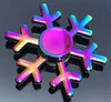 Rainbow Metal Fidget Spinner Star Kwiat Czaszka Dragon Wing Hand Spinner do Autyzm ADHD Dzieci Dorośli Antystres Zabawki EDC Fidget Toy
