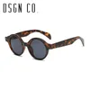 DSGN Co. 2018 Rave Party Fashion Occhiali da sole per uomo e donna Carino telaio rotondo 4 colori occhiali da sole UV400