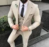 2018 nuovi abiti da uomo a tre pezzi 2018 risvolto con risvolto con visiera aderente giacca su misura smoking da sposo da sposa ultima giacca gilet cappotto pantaloni design