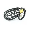 Chastity Devices Stainless Steel Belt Device Latest Mens Chastity Lock New Male Bird Cage Black #T26