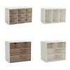 Mini Jewelry Drawer Organizer with 9 Drawers Art Crafts Storage Box Hair Pins Clips Container Office Supplies Storage Box4427400