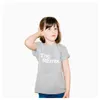 Mode Famille Correspondant Tenues L'original La Lettre REmix Imprimer Mère Fille Correspondant Enfants Vêtements Hommes T-shirts Bébé Barboteuses