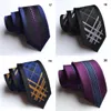 New Arrival Silk Slim Men Ties Fashion 6cm Skinny Stripe Dot Floral Neck tie for men Woven Formal wear business wedding party