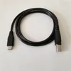 USB 3.1 Type C to USB Standard B Port Data Extension Cable для электрического пианино Android Phone OTG Подключение принтера Черный 1M