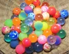 No.27 25mm gummi studsande bollar solida flytande roligt havsfiske efter barnleksaker nöjen leksaker7234643