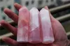 80100MM 100 Natural Rock pink ROSE Quartz Crystal Point Healing2136154