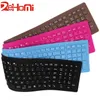 ReHoMi 108 Keys Bluetooth 3.0 Flexible Keyboard Waterproof Foldable Silent Silicone Soft Keyboards for PC Laptop Tablet Smartphone