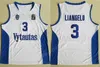 Moive Basketball Lithuania Vytautas Jerseys Men 1 Lamelo Ball 3 Liangelo Ball 99 Lavar Ball Jerseys Stitched Team Blue Color White Quality